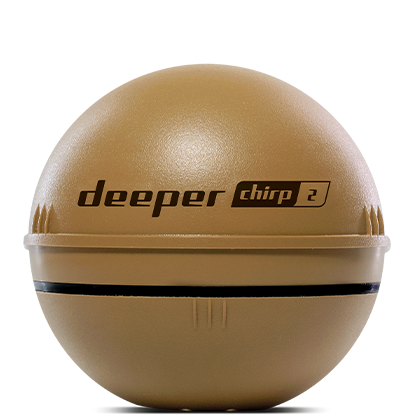 Deeper Chirp 2 Castable and Portable WiFi Fish Finder Depth Finder for  Kayaks Boats on Shore Ice Fishing/Deeper Trophy Bundle Smart Sonar Power  Bank