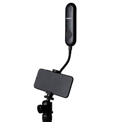 Deeper Range Extender und Halterung