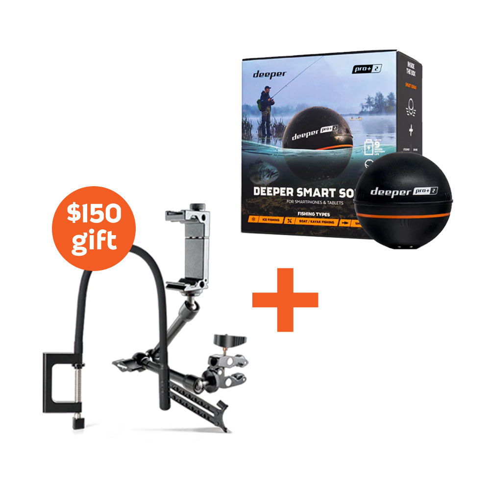 Deeper Sonar PRO+2 BUNDLE – Deepersonar