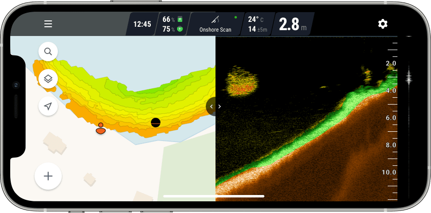 Deeper pro plus chirp 2 bait boat mount arm deeper sonar GPS 11 Colours