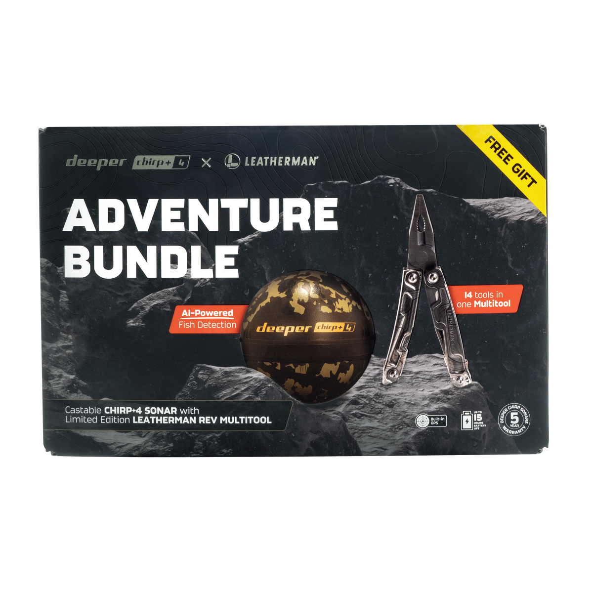 Deeper CHIRP+ 4 ADVENTURE BUNDLE