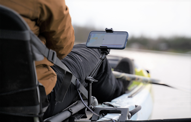 Smartphone Mount for Boat and Kayak – Deepersonar